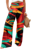 Angerella Womens Elastic High Waisted Palazzo Pants (Style 13TZ)