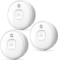 Smoke Detector Battery Operated with 10-Year Lifespan for Safety