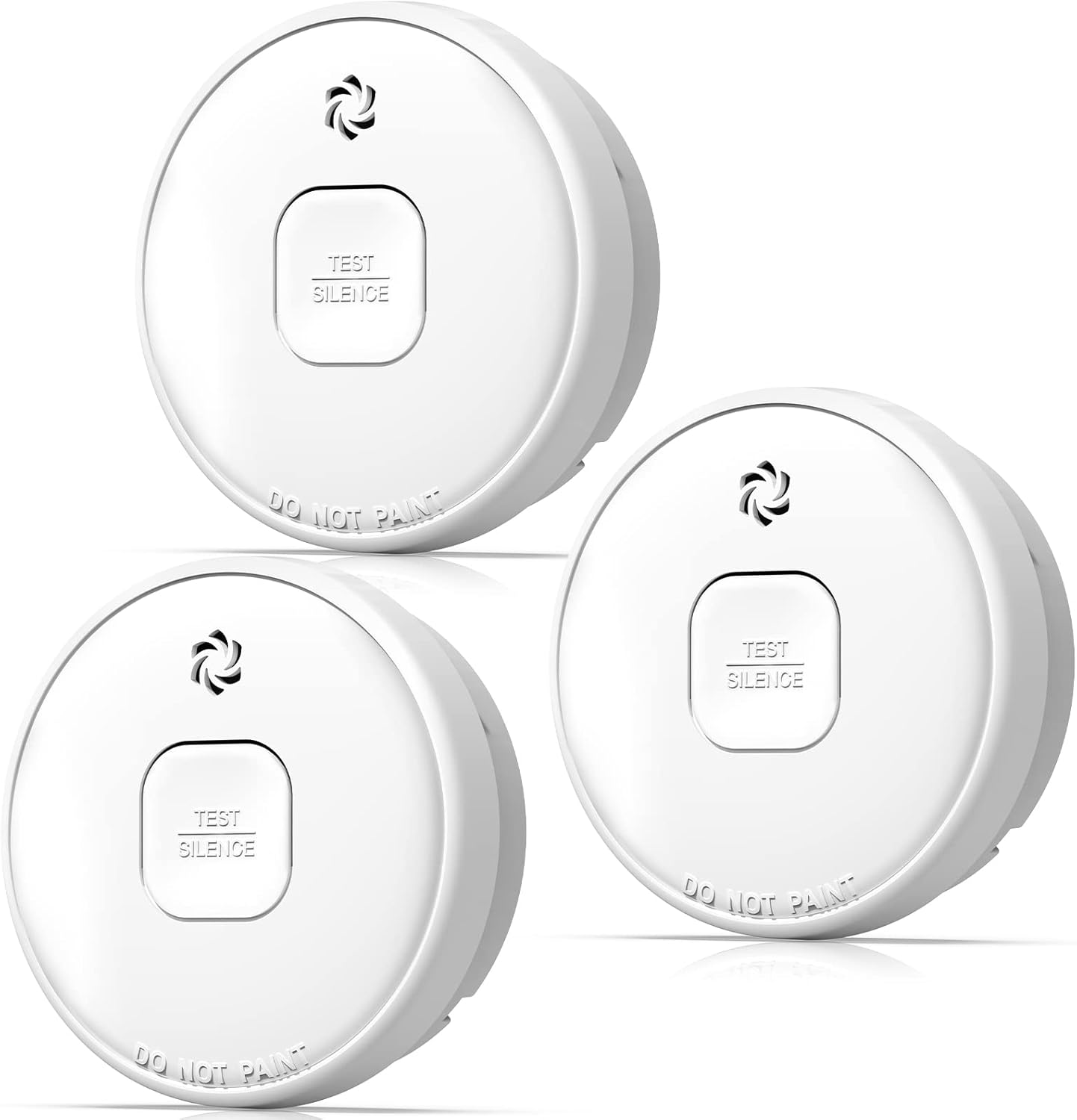 Smoke Detector Battery Operated with 10-Year Lifespan for Safety