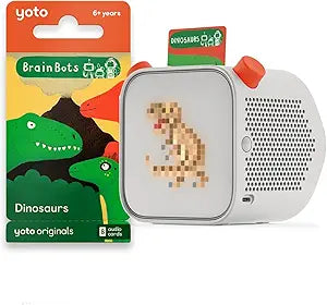 Yoto Player 3rd Gen with BrainBots Dinosaurs Bundle for Kids