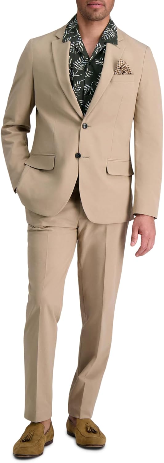 Haggar Men's Smart Wash Slim Fit Suit Separates for Comfort