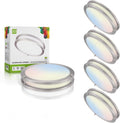 ASD LED 12 in Round Flush Mount Light Fixture - Bright, Tunable 20W