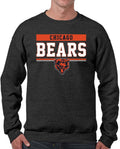 Charcoal Chicago Bears Crewneck Sweatshirt for Men and Women - Warm