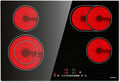 Electric Cooktop 30 inch 4 Burner Built-in Radiant Cooktop - Powerful