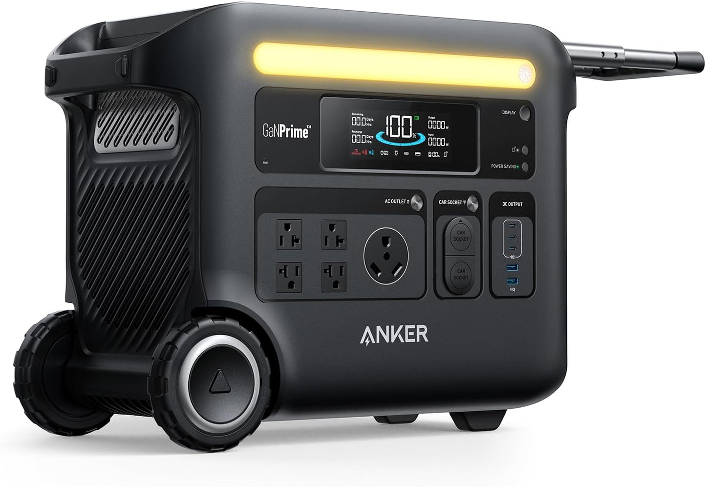 Anker SOLIX F2600 Portable Power Station - Peak 3600W Solar Generator
