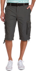 Unionbay Men's Cordova Belted Messenger Cargo Short - Reg & Big/Tall