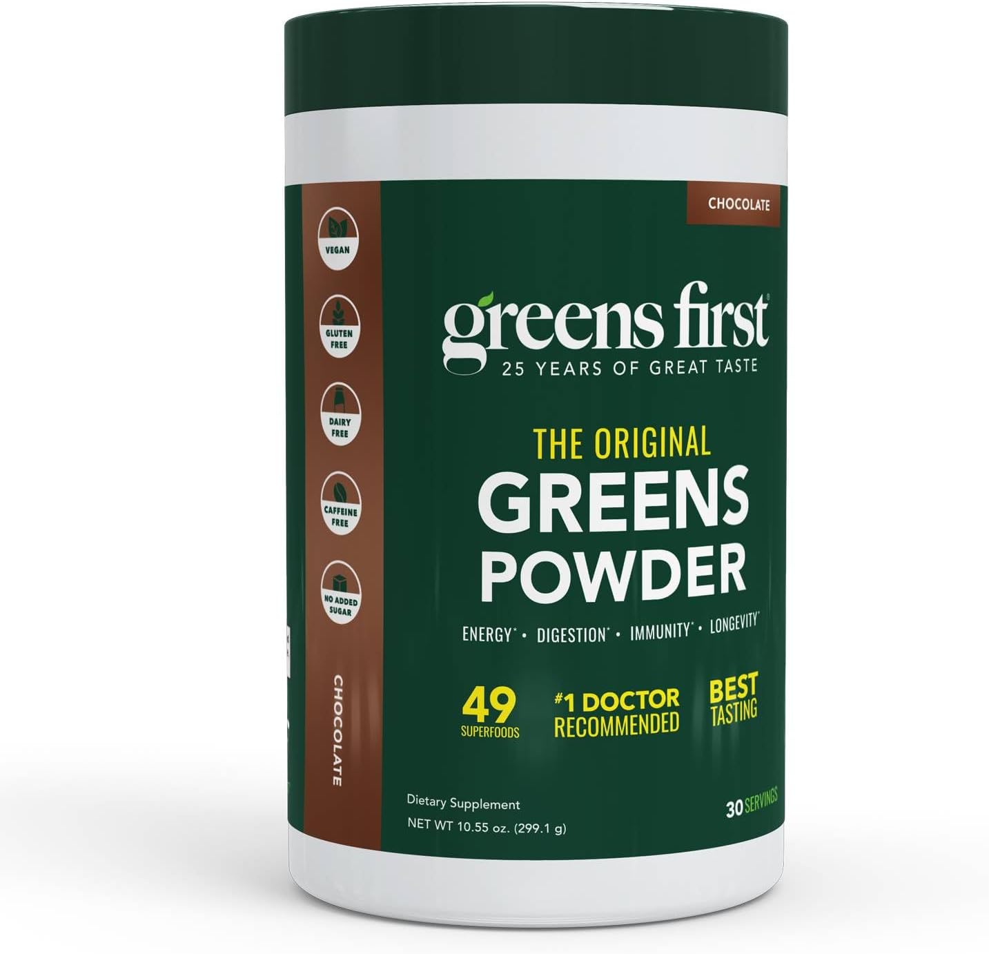 Greens First Original Greens Powder - 49 Superfoods for Health