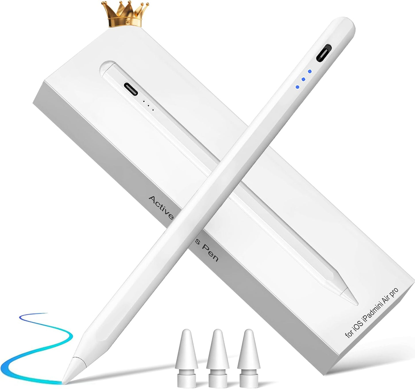 Fast Charge Apple Pencil with Enhanced Precision