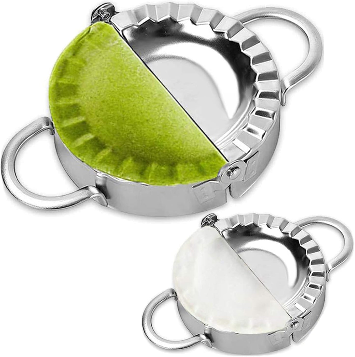 AUAM Stainless Steel Dumpling Maker - Easy Dough Press