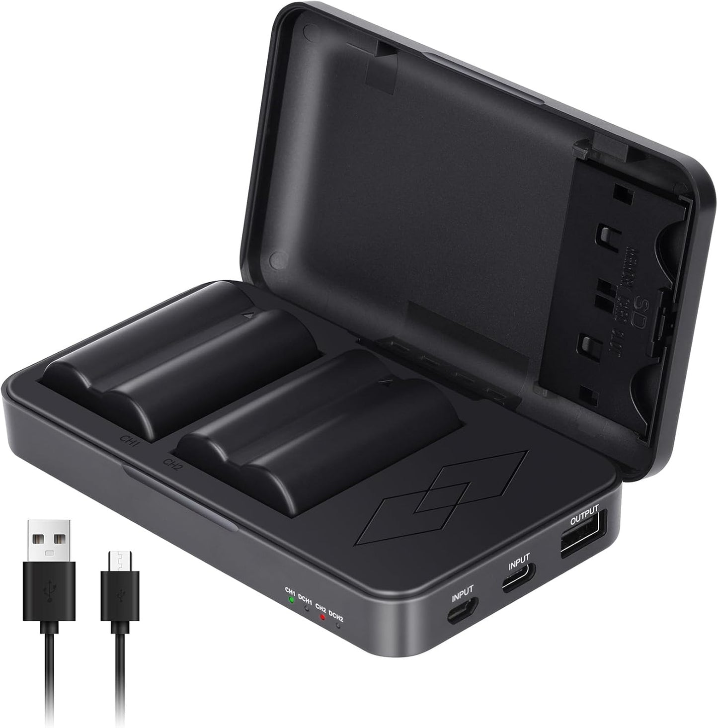 NP-W235 Replacement Battery Charger Set for Fujifilm Cameras