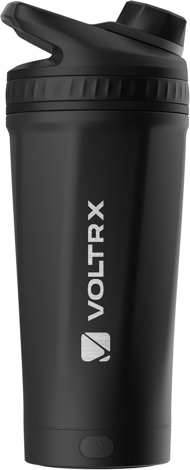 VOLTRX ChillMix Shaker Bottle: Insulated Stainless Steel Mixer