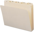 Smead Indexed File Folders 1/5-Cut Tab Letter Size - Organized Filing