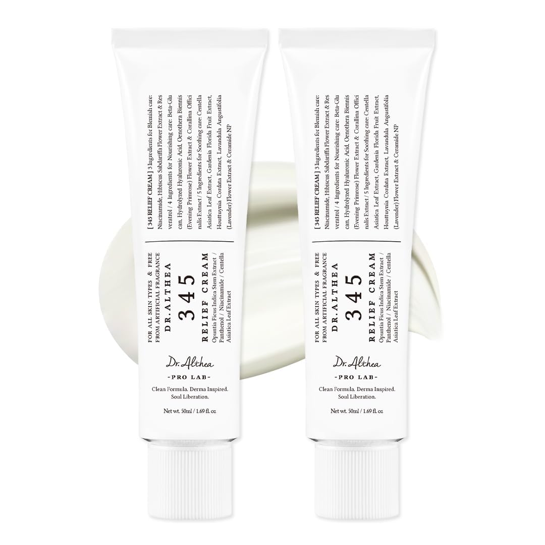 Dr.Althea 345 Relief Cream for Soothing Recovery and Blemish Care