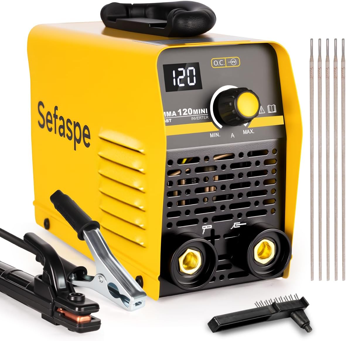 Stick Welder 110V 120A Portable MMA Welder with Synergic Control