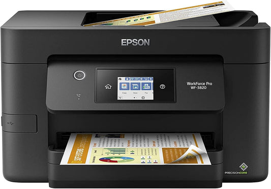 Epson WF-3820 All-in-One Printer - High Speed & Quality Printing