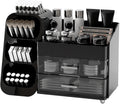 Makeup Organizer for Vanity with Brush Holder - Compact Countertop