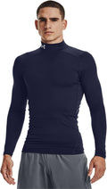 Under Armour Men's ColdGear Compression Mock - Warm, Low-Bulk Polos