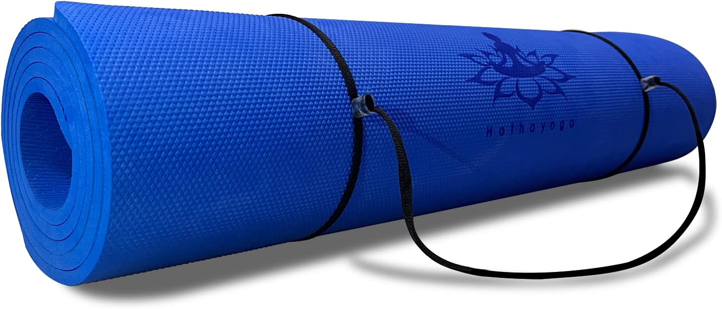 Non Slip Eco-Friendly Hatha Yoga Mat - 1/3 inch Thick