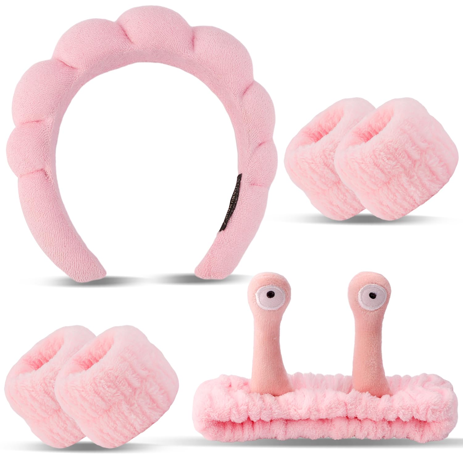 Chanaco Pink Spa Headband - Cute Animal Hair Accessory