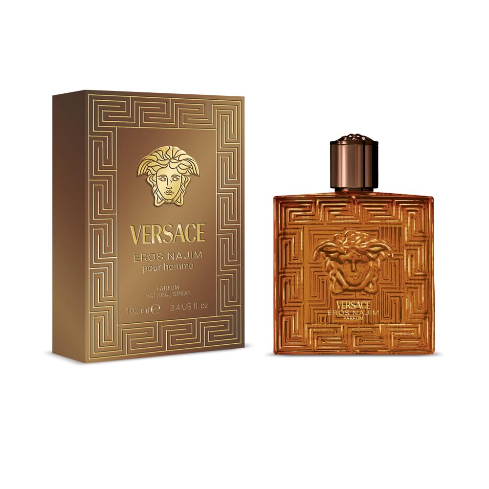 Versace Eros Najim Parfum Spray for Men - 3.4 Ounce Bottle