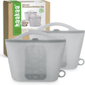 Haakaa Silicone Microwave Steam Sterilizer Bags for Travel