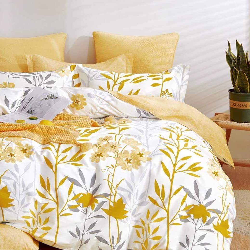 SLEEPBELLA Duvet Cover Set 600 Thread Count Cotton Bedding