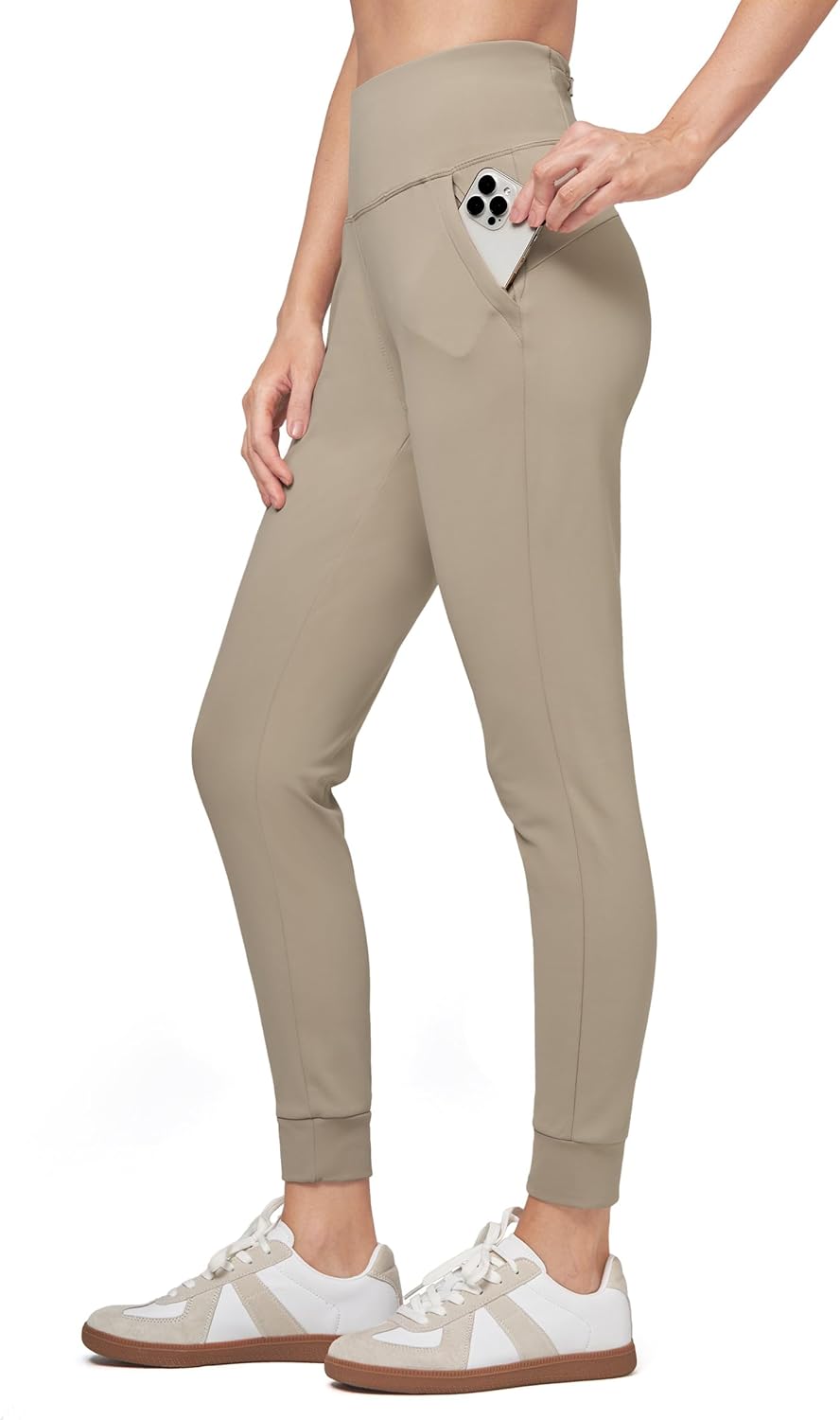 Willit Women's Fleece Lined Jogger Pants for Winter Hiking