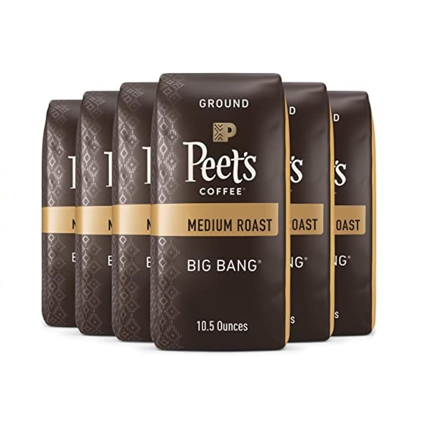 Peet's Coffee Big Bang Medium Roast Ground Coffee - 63 Ounces