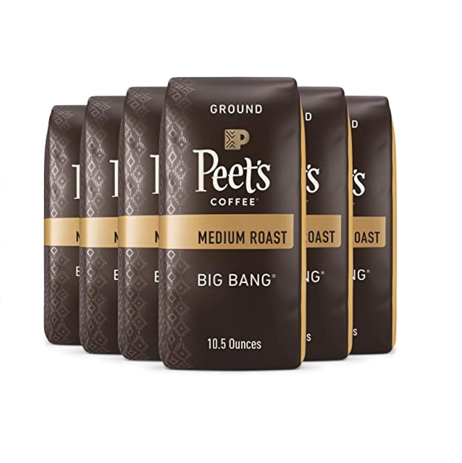 Peet's Coffee Big Bang Medium Roast Ground Coffee - 63 Ounces