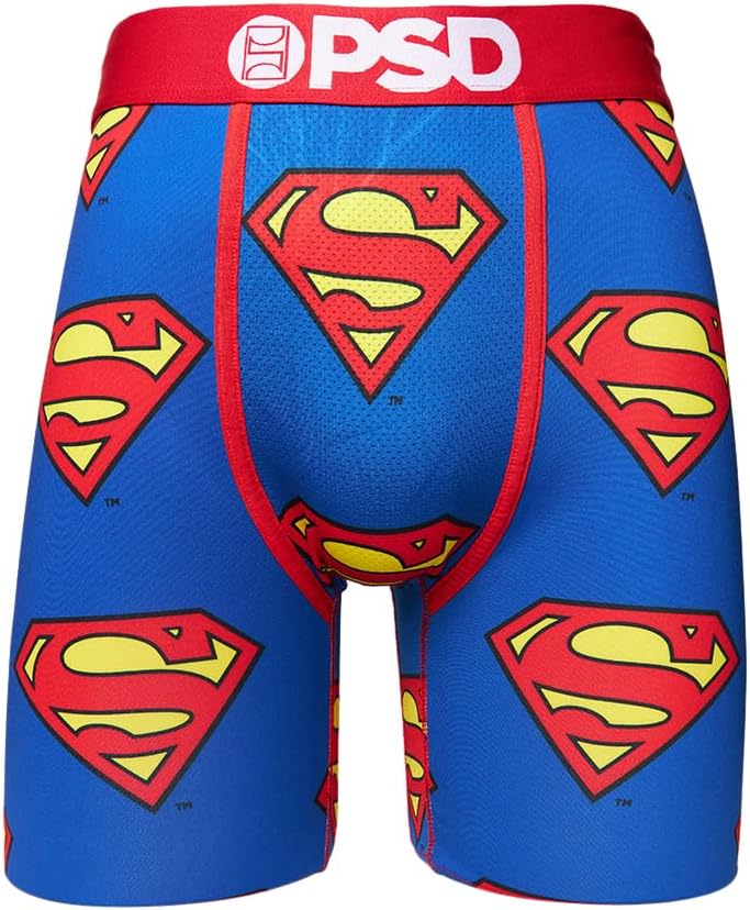 PSD Underwear Mens Boxer Briefs with Iconic DC Comics Designs