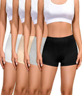 Cotton Boyshort Underwear for Women 4 Pack - Soft, Breathable Fit