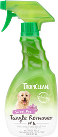 TropiClean Dog Detangler Spray Dematting Leave-In Conditioner - Easier