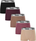 BAMBOO COOL Womens Bamboo Boxer Briefs Underwear - Soft Breathable 92%