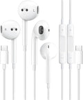 HiFi USB C Earphones with Mic & Volume Control - Enhanced Sound!