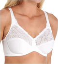 Bali Lilyette Minimizer Bra Lacey Underwire - Full Coverage Comfort