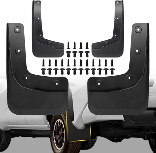 Upgraded Mud Flaps for 2024 2025 Ford Ranger - No Drilling Needed