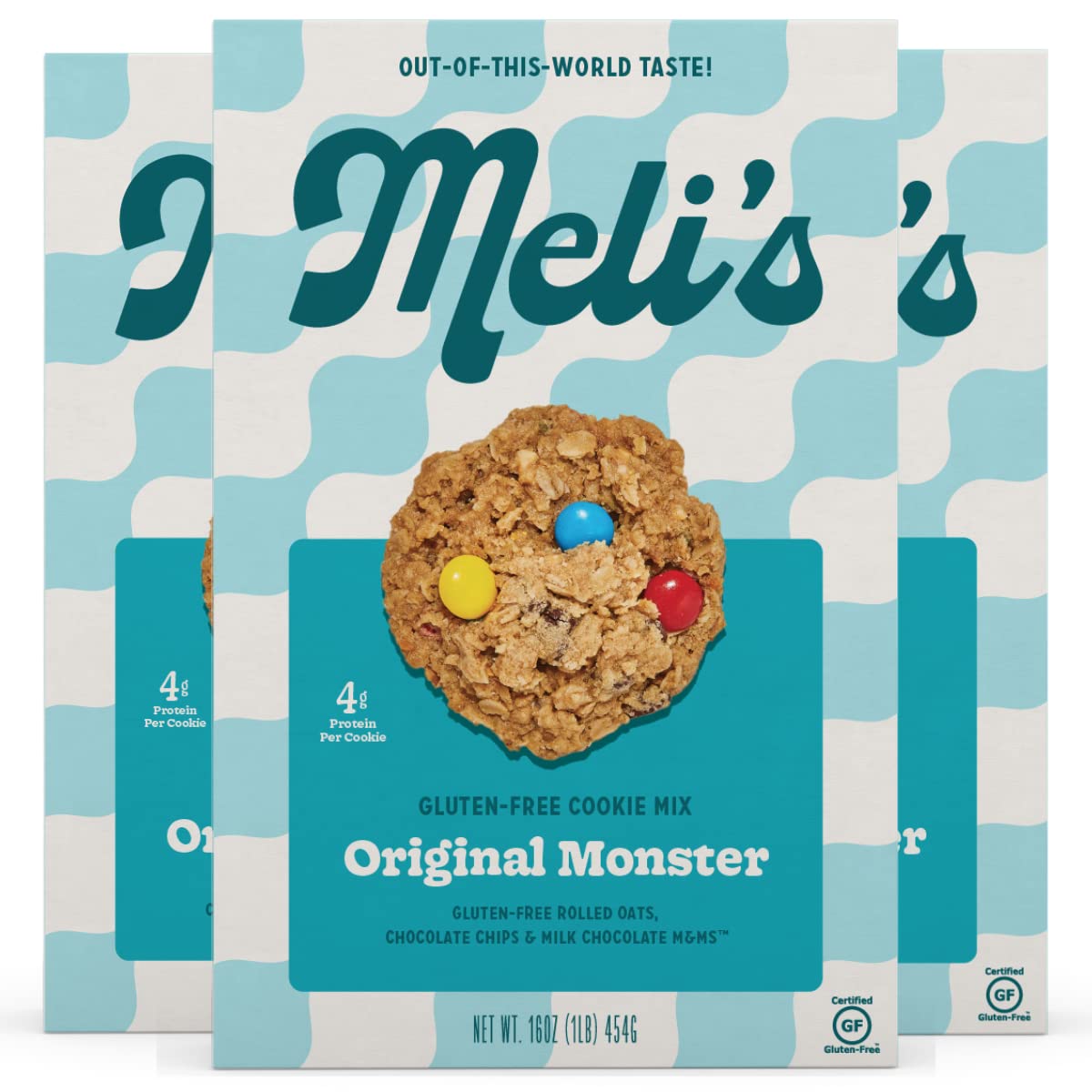 Melis Original Monster Gluten Free Cookie Mix for Sweet Treats