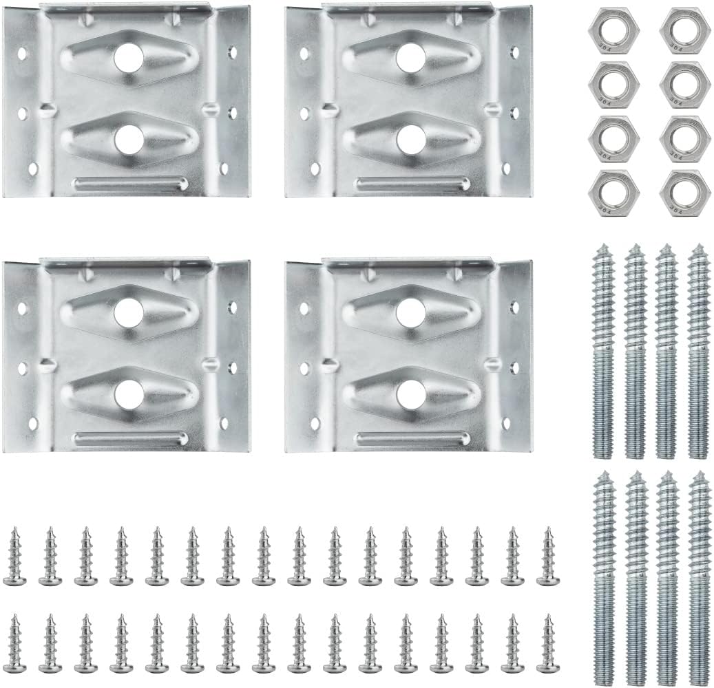POWERTEC Surface Mount Corner Brackets for Table Support