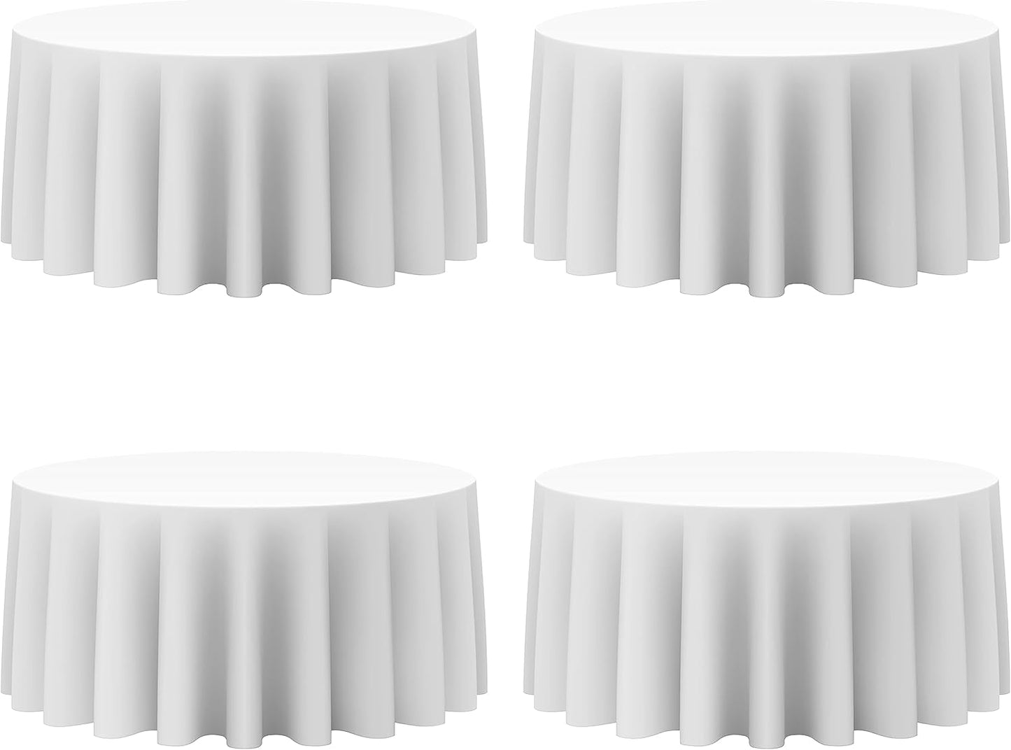 Premium 132 Inch Round Tablecloths for Elegant Events and Parties