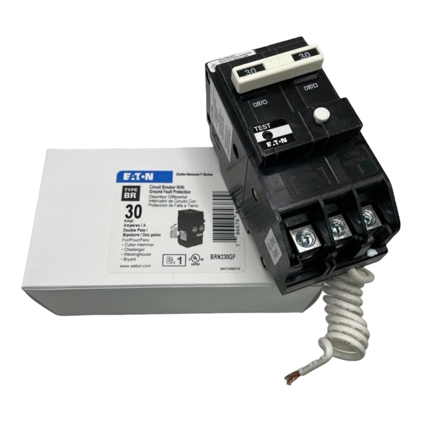 Eaton BRN230GF GFCI Circuit Breaker for Reliable Protection