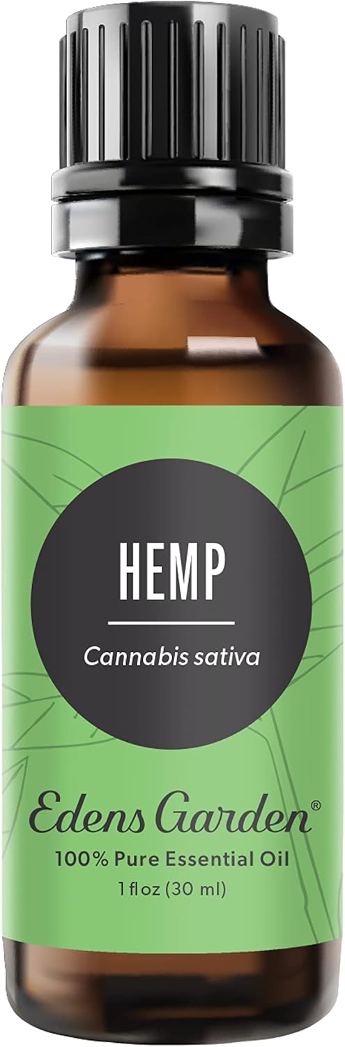 Hemp Essential Oil - 100% Pure Premium Grade for Wellness