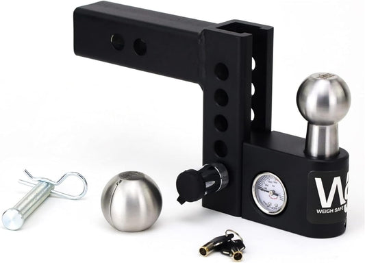Weigh Safe Aero Hitch - Adjustable Heavy Duty Trailer Tow Hitch