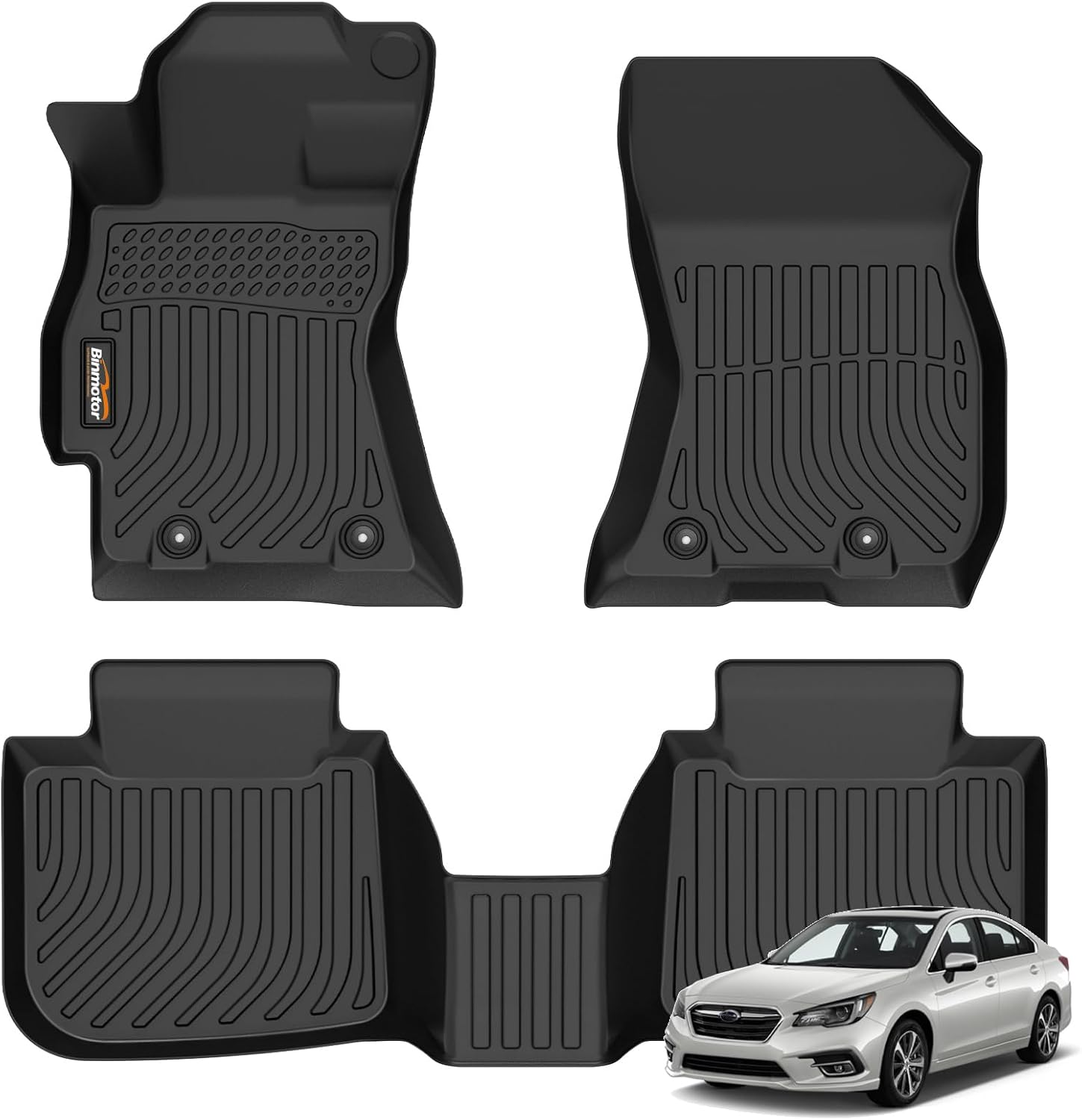 Custom Fit All Weather Floor Mats for Subaru Legacy/Outback