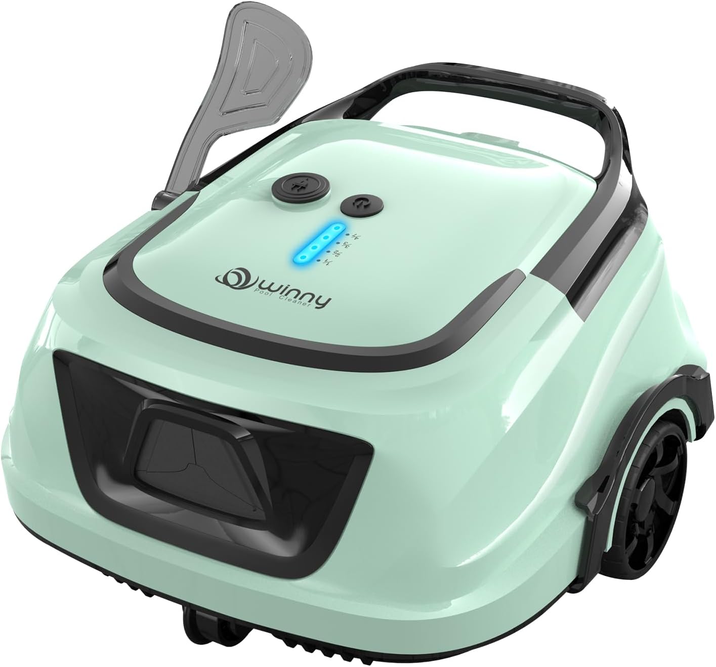 WINNY Pool Cleaner - Upgraded Robotic Vacuum Efficiency