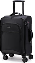 LOVEVOOK 20 Inch Carry On Luggage with TSA Lock for Travel