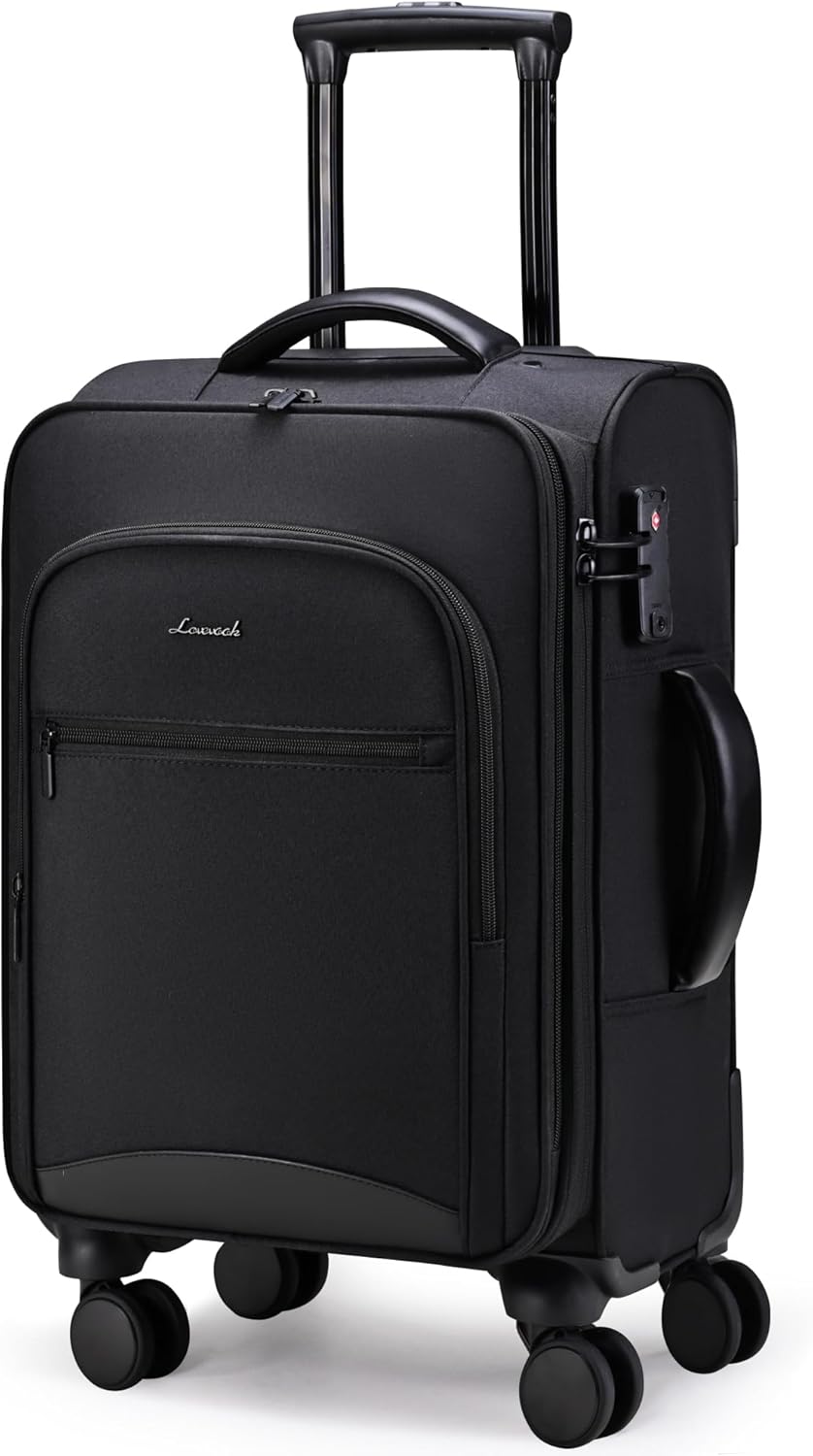 LOVEVOOK 20 Inch Carry On Luggage with TSA Lock for Travel