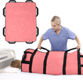 Positioning Bed Pad 48ft x 40ft Pink Nylon - Reinforced Handle