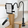 Kindle Holder with Remote Page Turner - Hands-Free Bed Reading