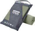 Rainleaf Microfiber Towel Perfect Travel Gym Camping Towel - Quick Dry