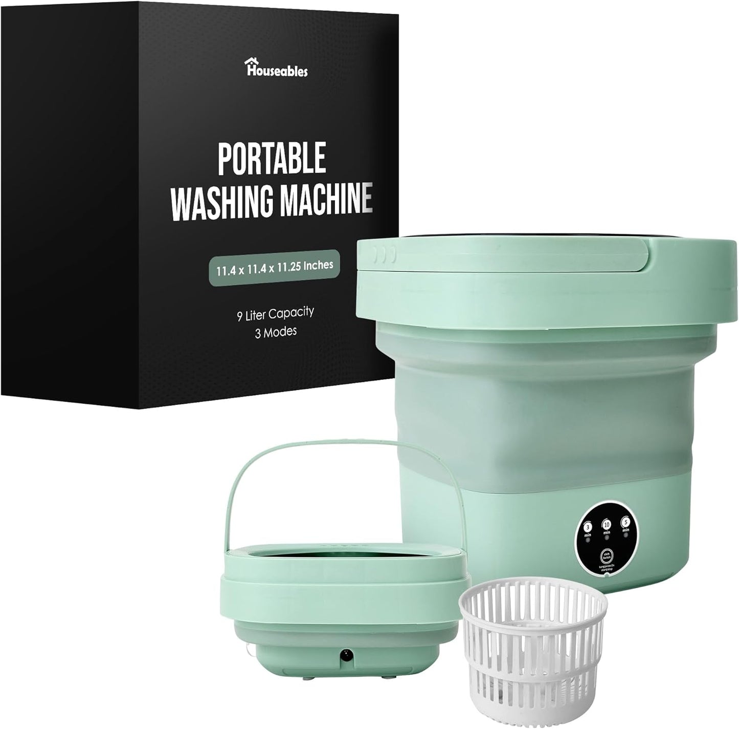Portable Mini Washer: Compact & Foldable Laundry Savior